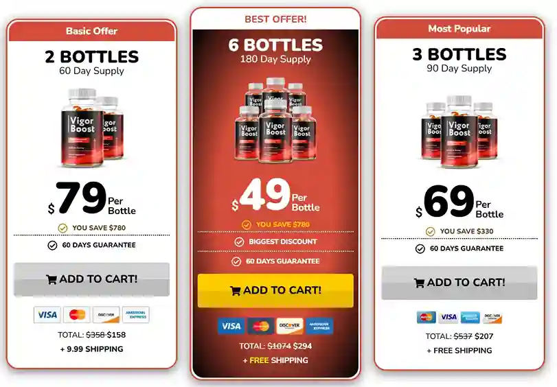 Vigor Boost Vigor Boost price